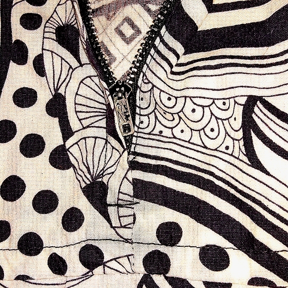 Vtg 1960s paisley mod mini dress - Picture 10 of 16